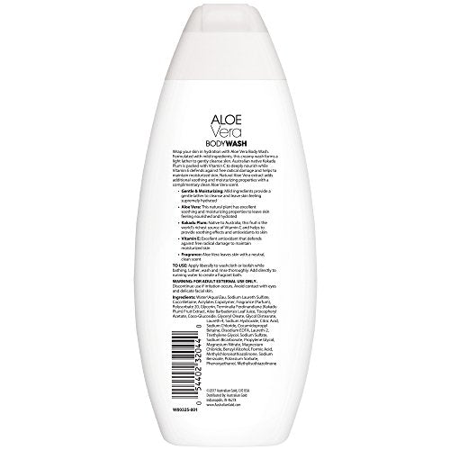 Australian Gold Body Wash, Gentle & Moisturizing with Nutrient Rich Kakadu Plum & Vitamin E