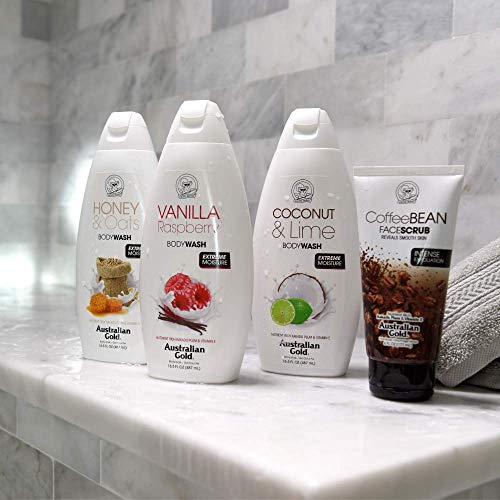 Australian Gold Body Wash, Gentle & Moisturizing with Nutrient Rich Kakadu Plum & Vitamin E