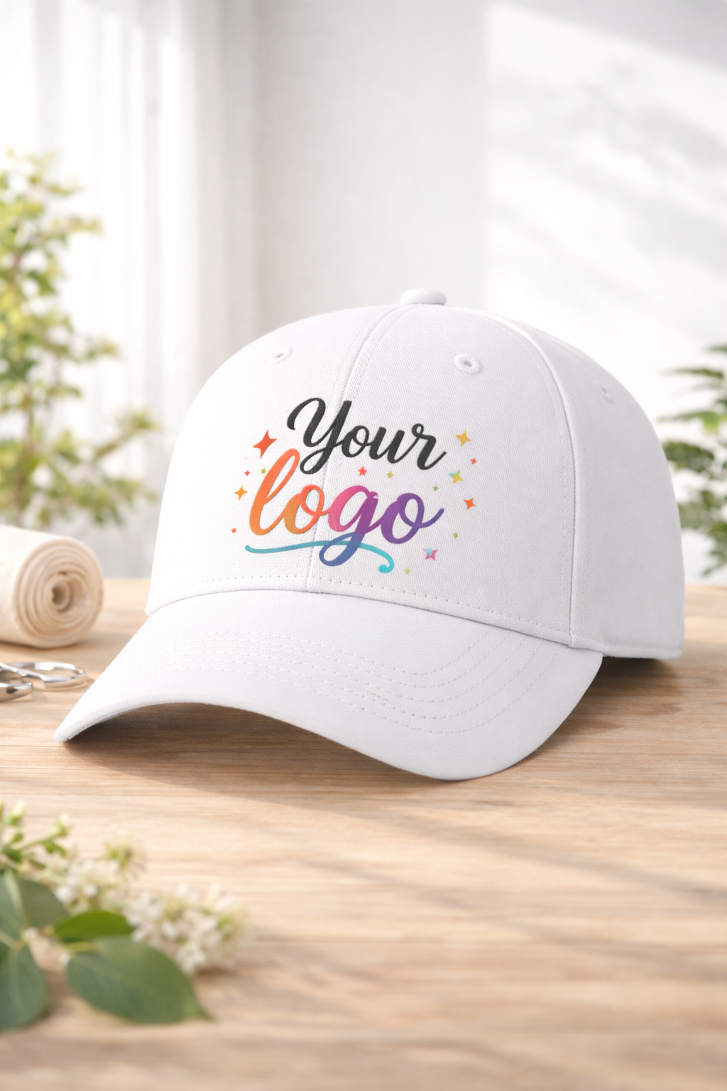 Custom Headwear (DTF + Heat Press)