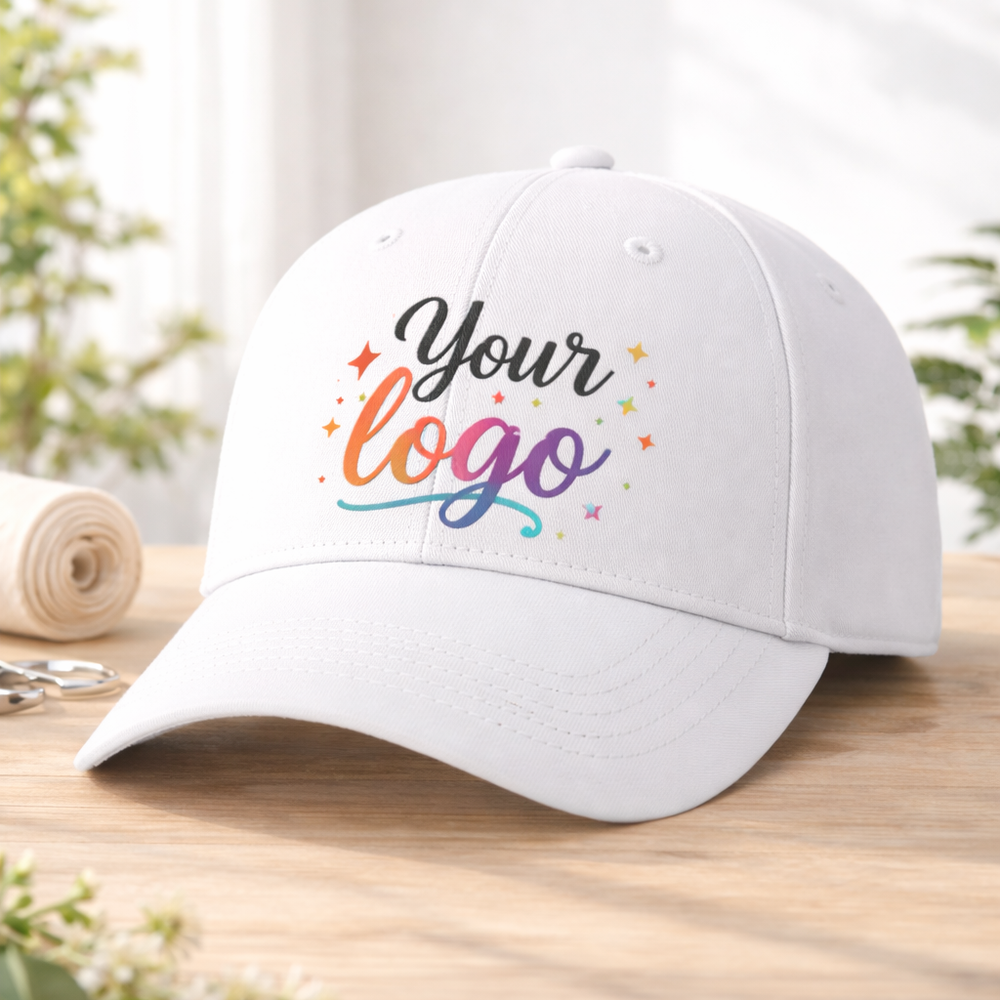 Custom Headwear (DTF + Heat Press)