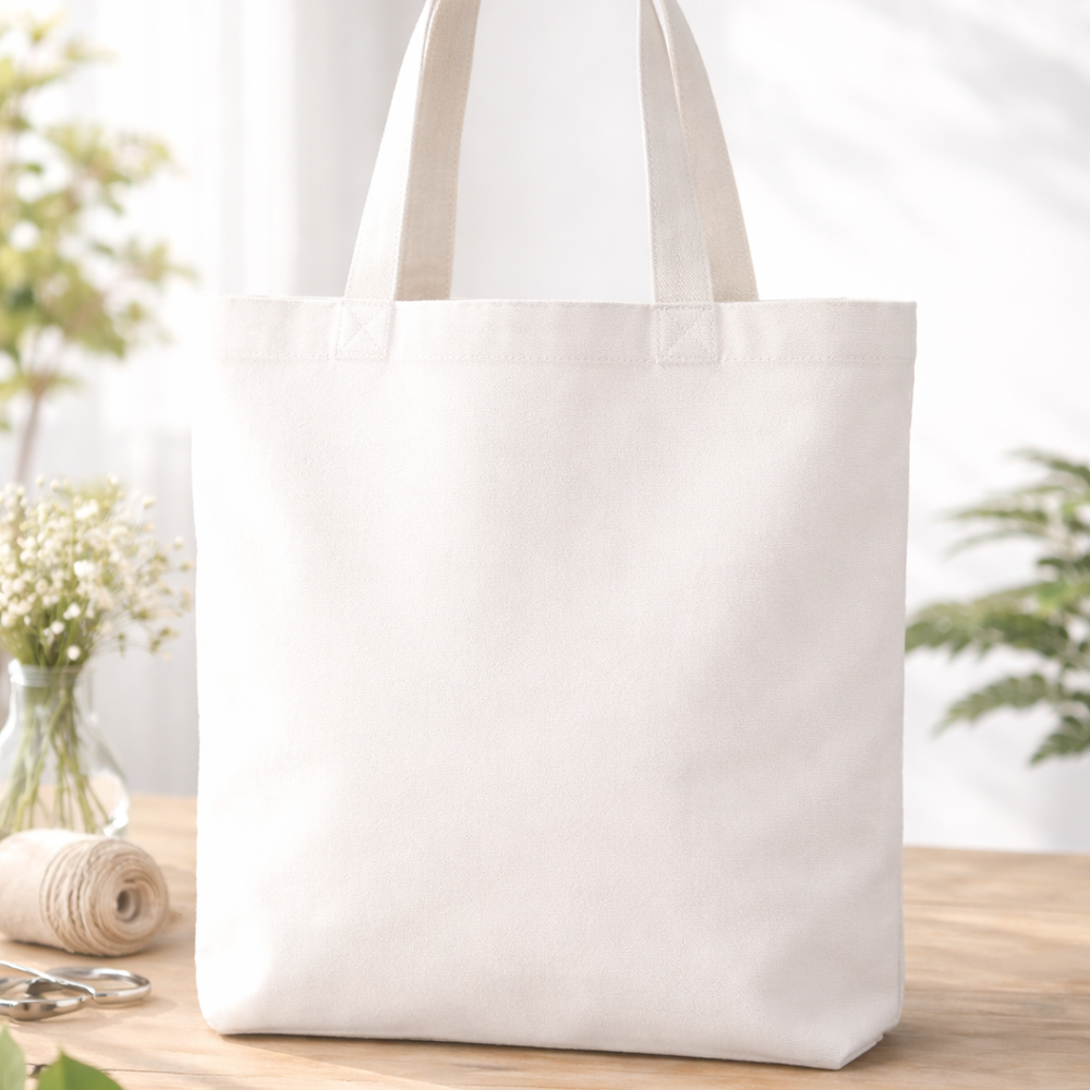 Custom Tote Bag Printing (DTF + Heat Press)