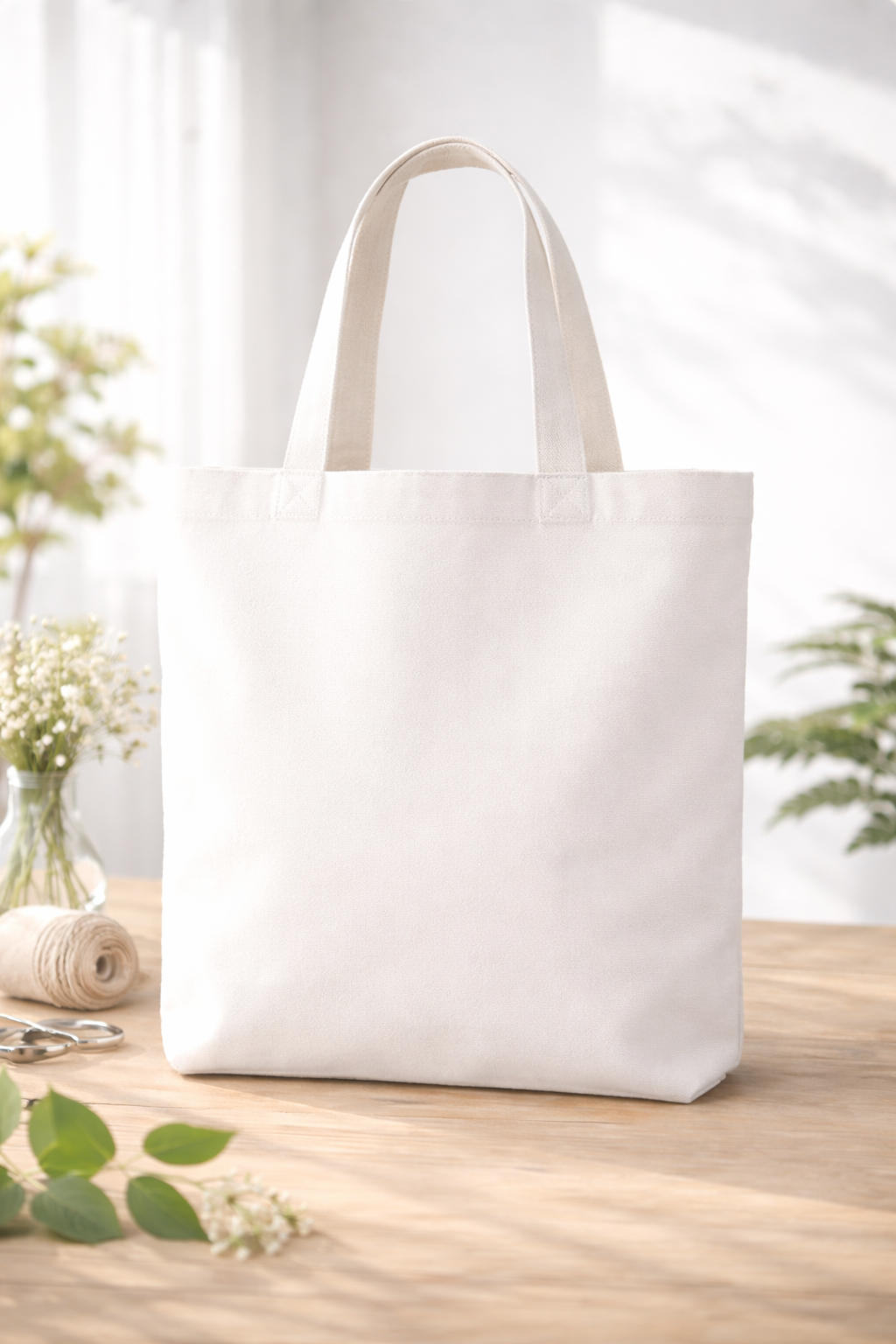 Custom Tote Bag Printing (DTF + Heat Press)